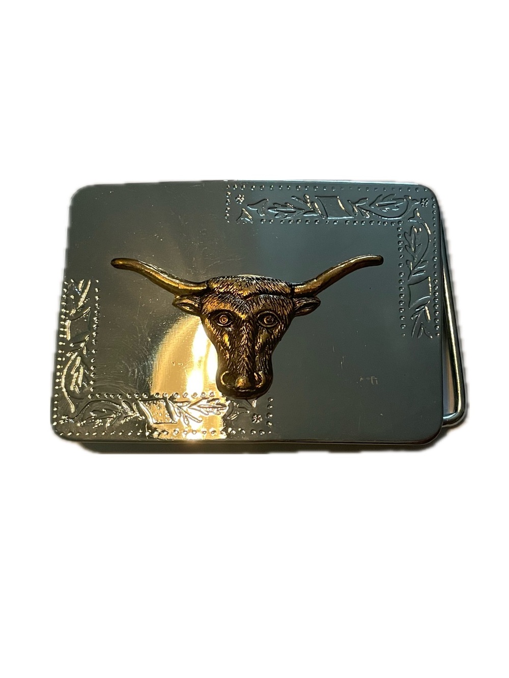 Vintage longhorn Belt Buckle